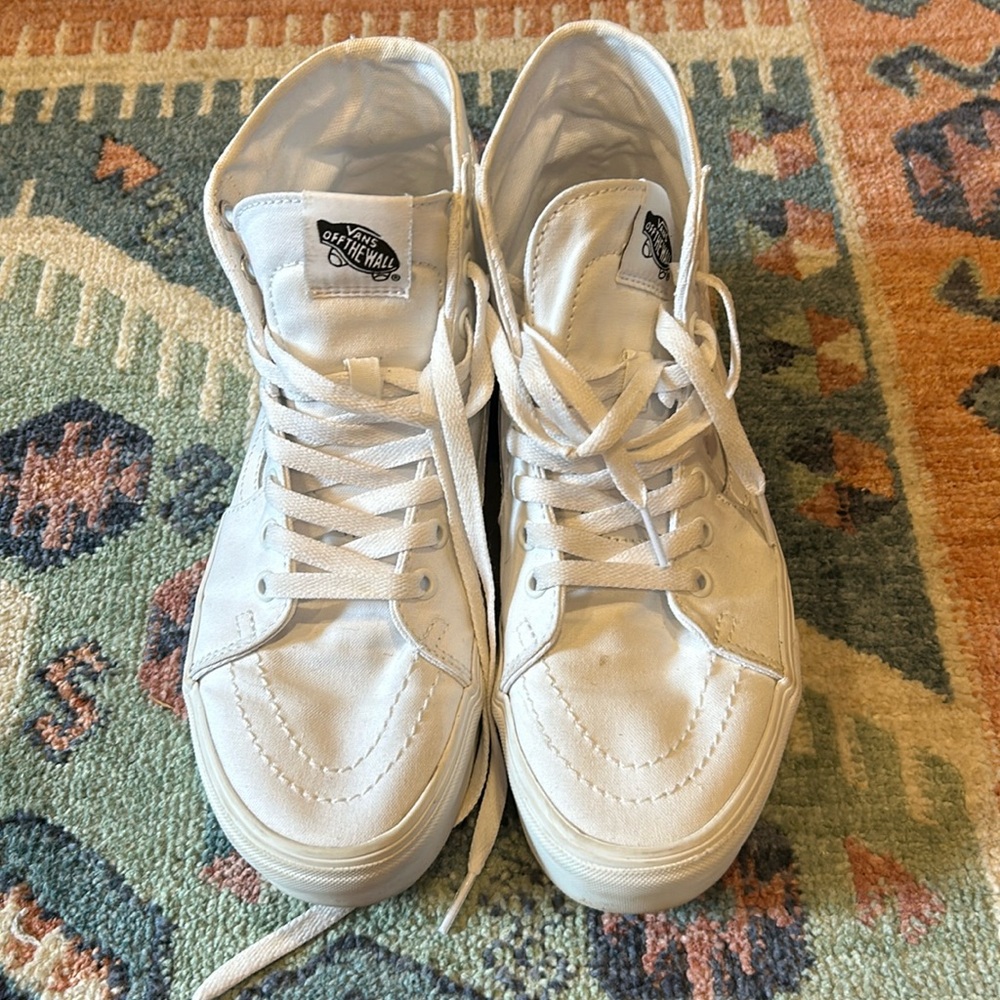 Lightly Worn Vans Platform Hi Sk8